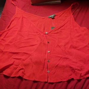 Red Crop Top